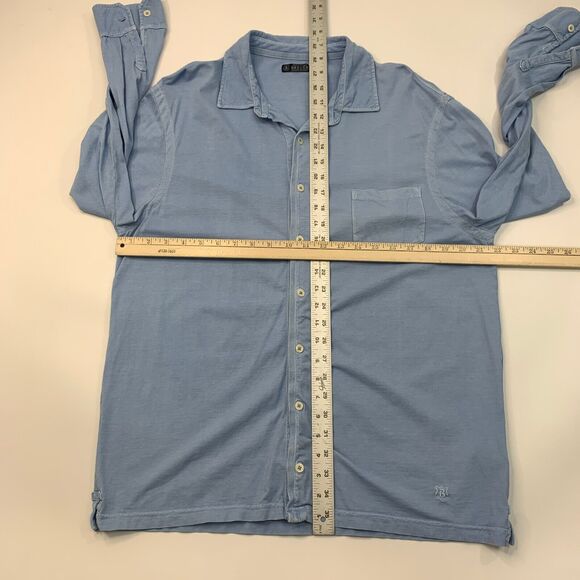 Breuer Shirt Mens XL Extra Large Copen Button Up Long Sleeve Cotton Chest Pocket - Picture 7 of 13